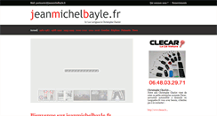 Desktop Screenshot of jeanmichelbayle.fr